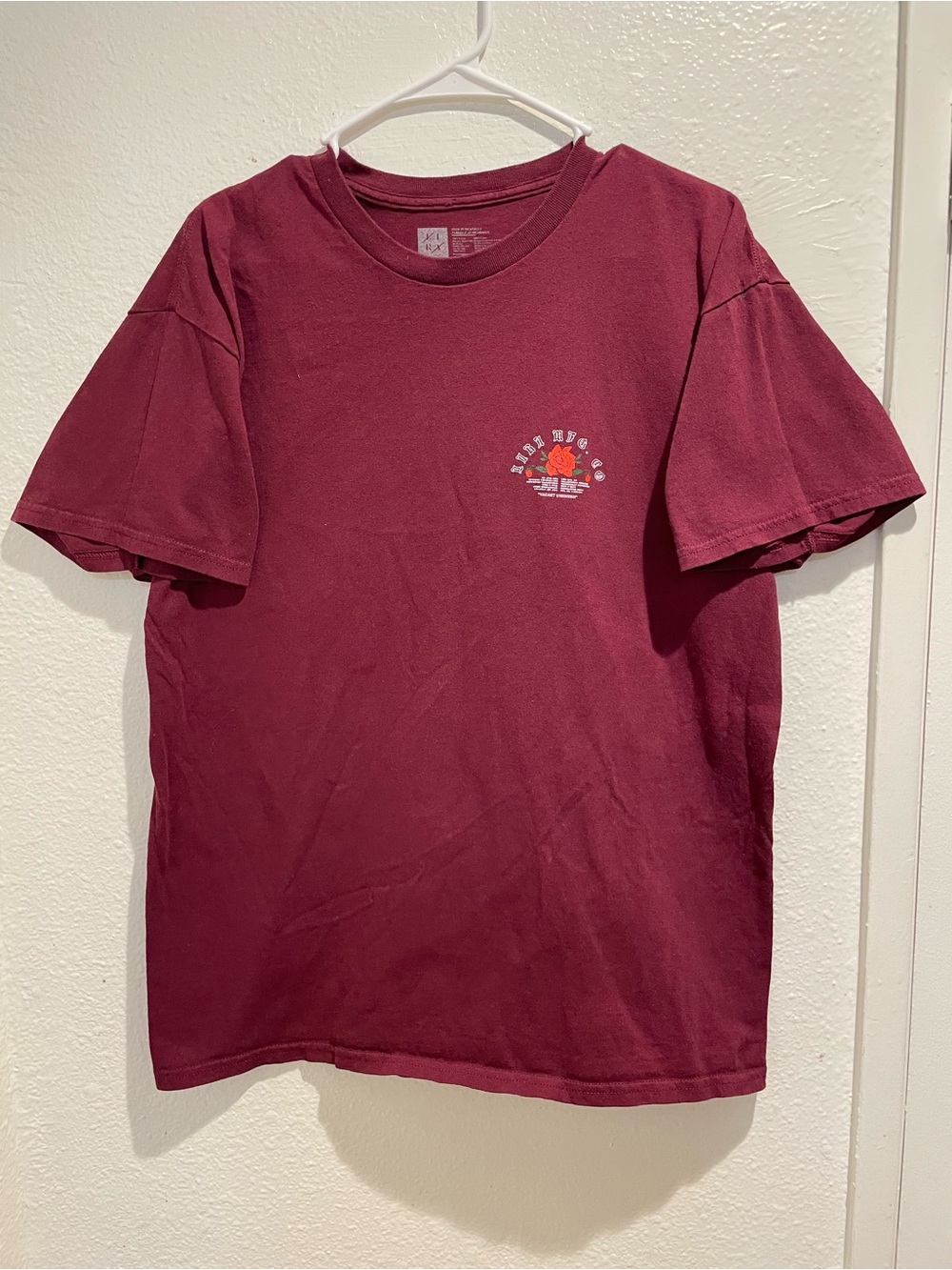 🌹 Lira Clothing Co. Big Back Graphic Rose Bottle Streetwear Tee Men’s L